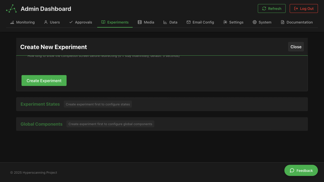 Global Components Configuration